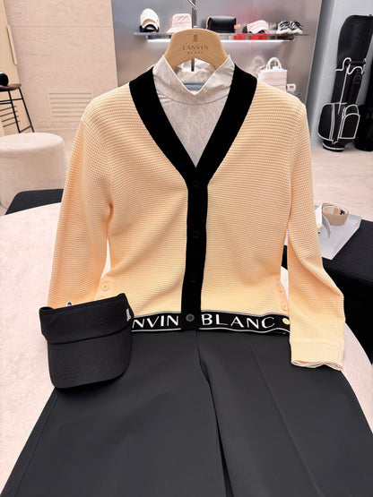 마이골프 /LANVIN BLANC 여성 카디건