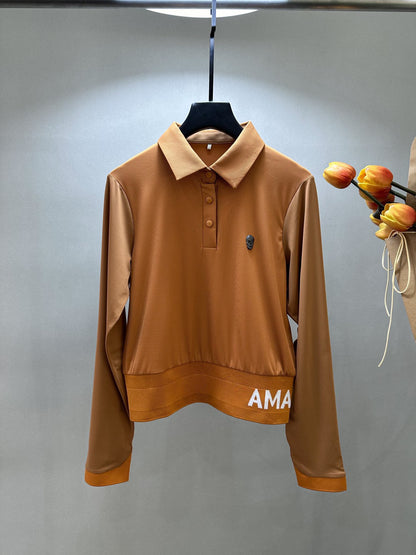 마이골프 /AMAZINGCRE 여성 속건 터틀넥 상의