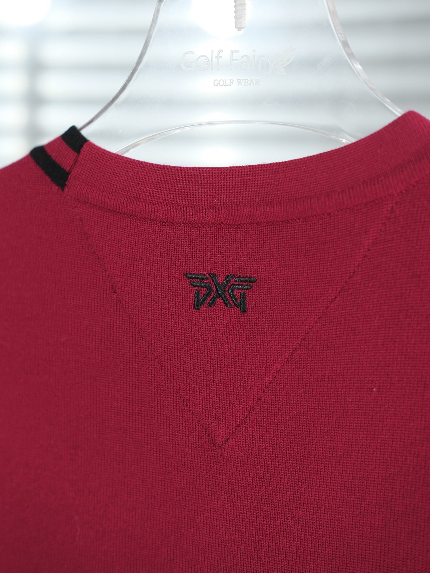 마이골프 /PXG 여성 브이넥 니트 민소매 조끼 카디건