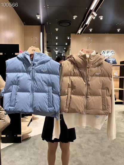 마이골프 /APC 여성 패딩 조끼