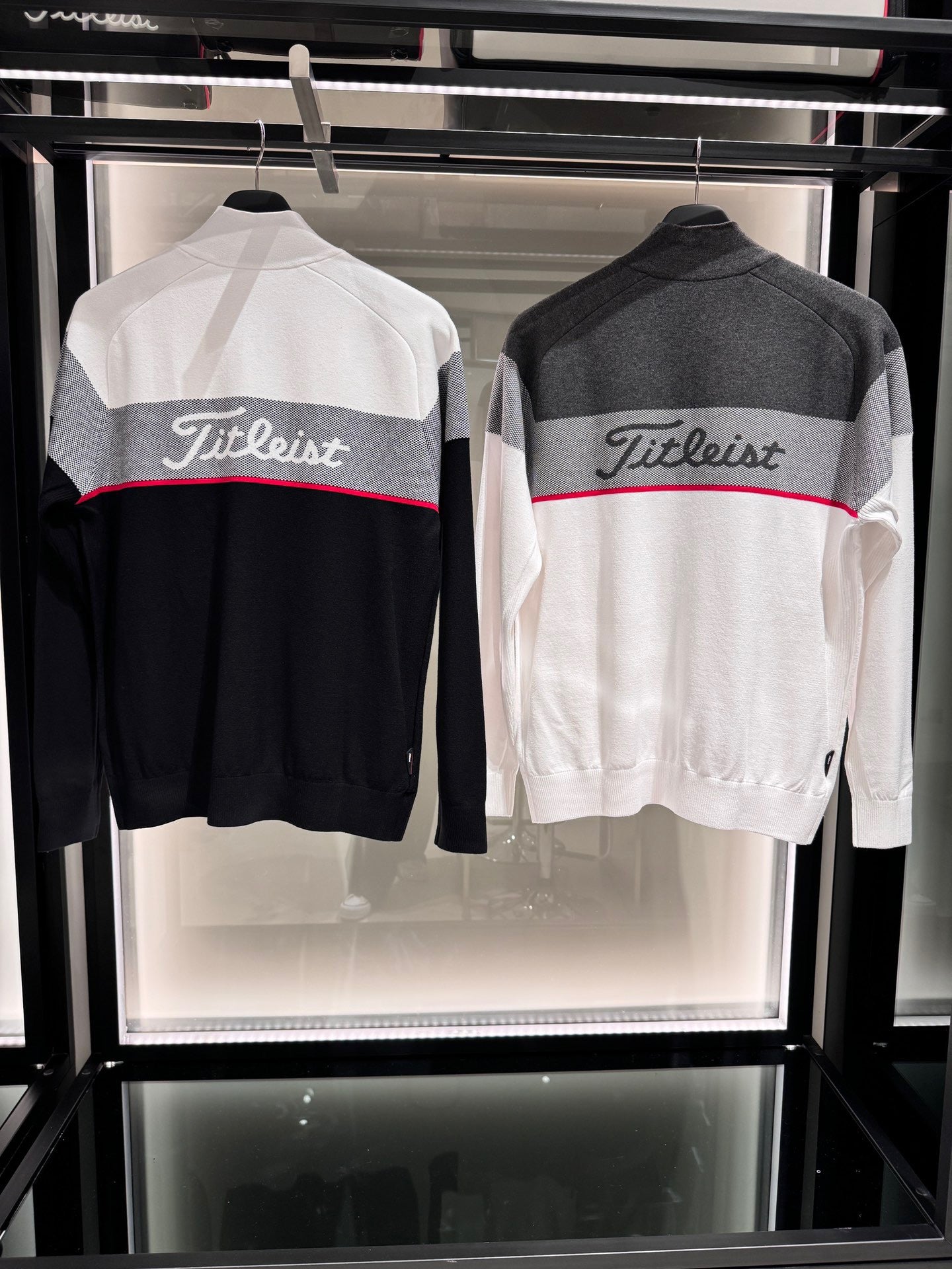 마이골프 /Titleist 신상 남성 니트 지퍼  코트