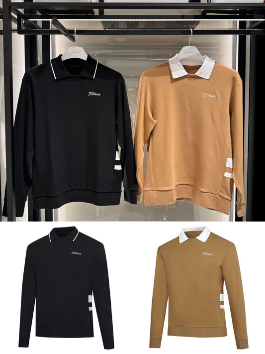 마이골프 /Titleist 신상 남성 기모 터틀넥 긴팔