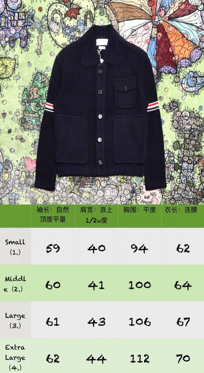 zzll /톰브라운 남성 모직 코트