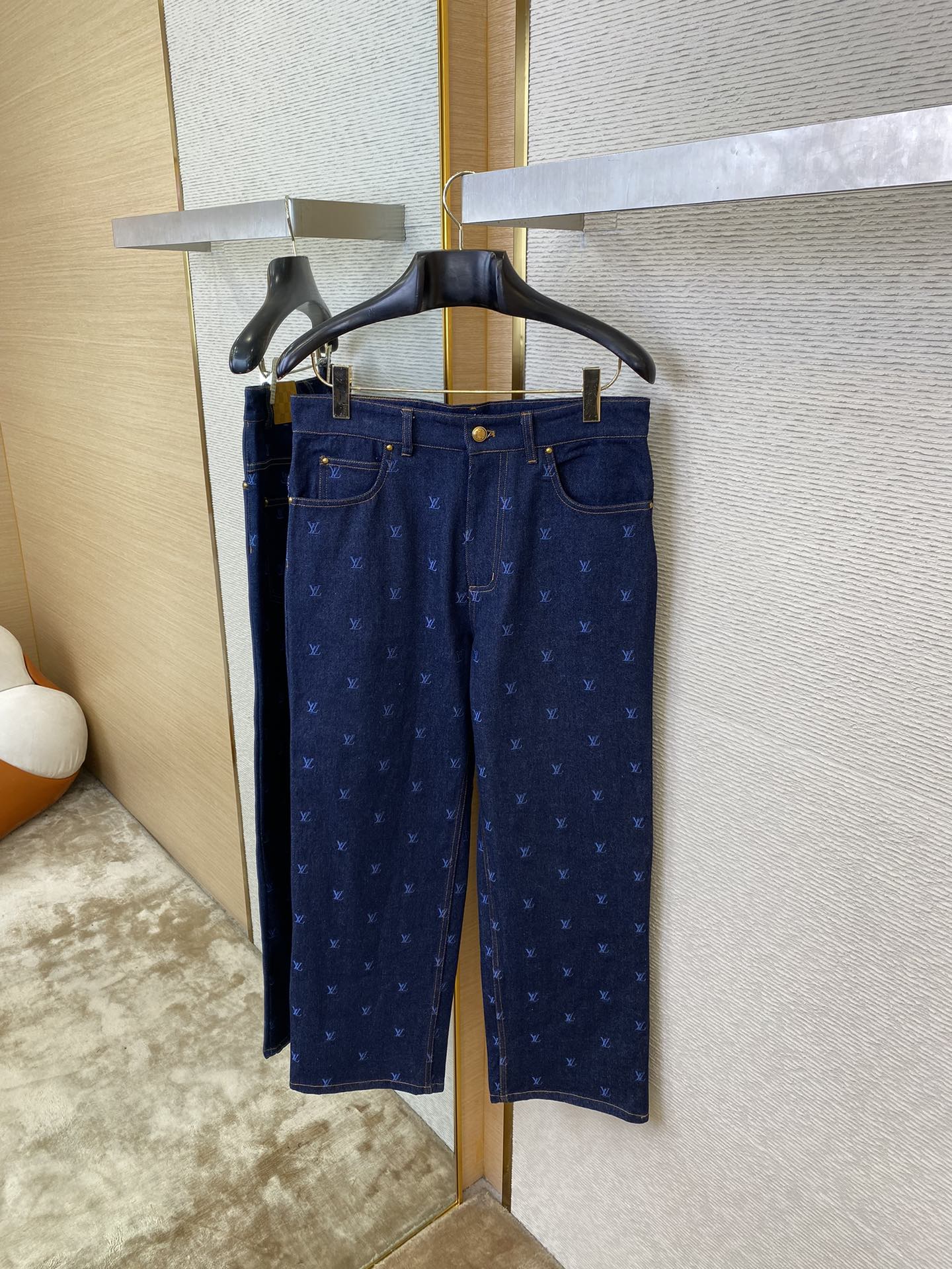 체인2호/루이비통 남성 데님 세트