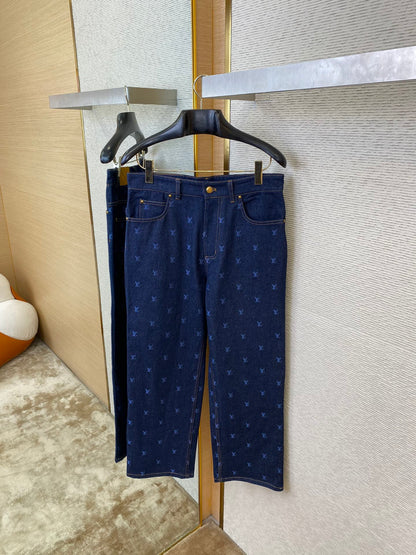 체인2호/루이비통 남성 데님 세트