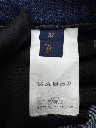 체인2호/ 루이비통 남여 자수 로고 청바지