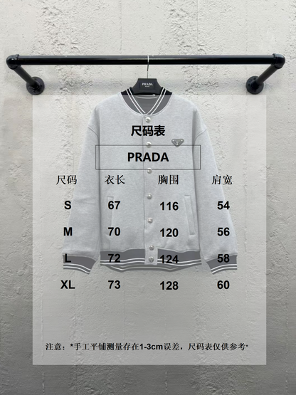 체인2호/ 프라다 남성 양면 야구복 코트