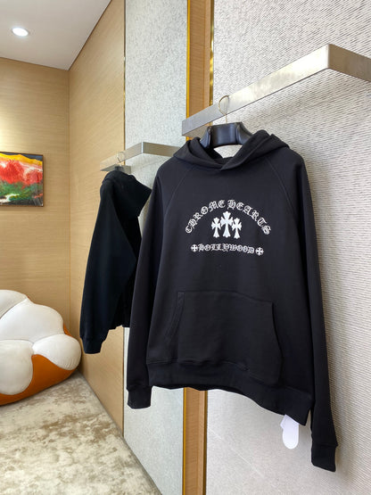 체인2호/ 크롬하츠 남여 로고 자수 후드