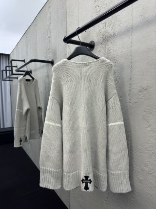 체인2호/ 크롬하츠 남여 로고 캐시미어 스웨터