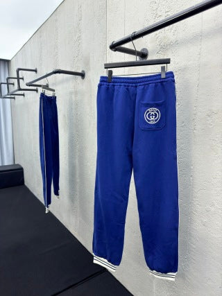체인2호/ 남여 구찌 자수 롱 팬츠