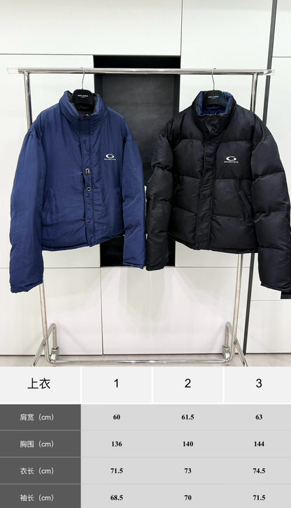 체인2호/발렌시아가 남여 양면 코트