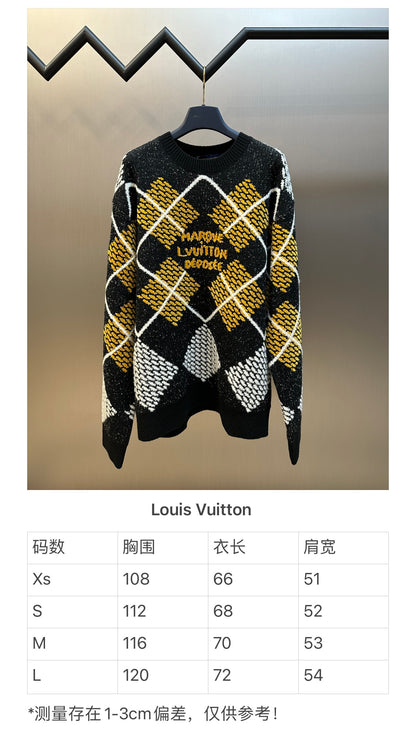 체인2호/루이비통 남성 링거 스웨터