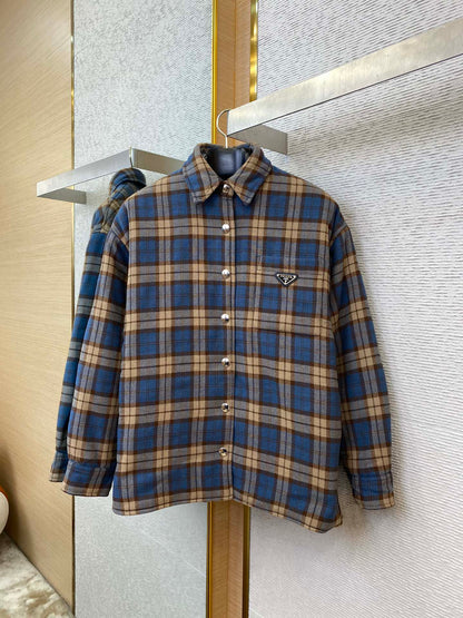 체인2호/프라다 남성 무늬 코트 면복