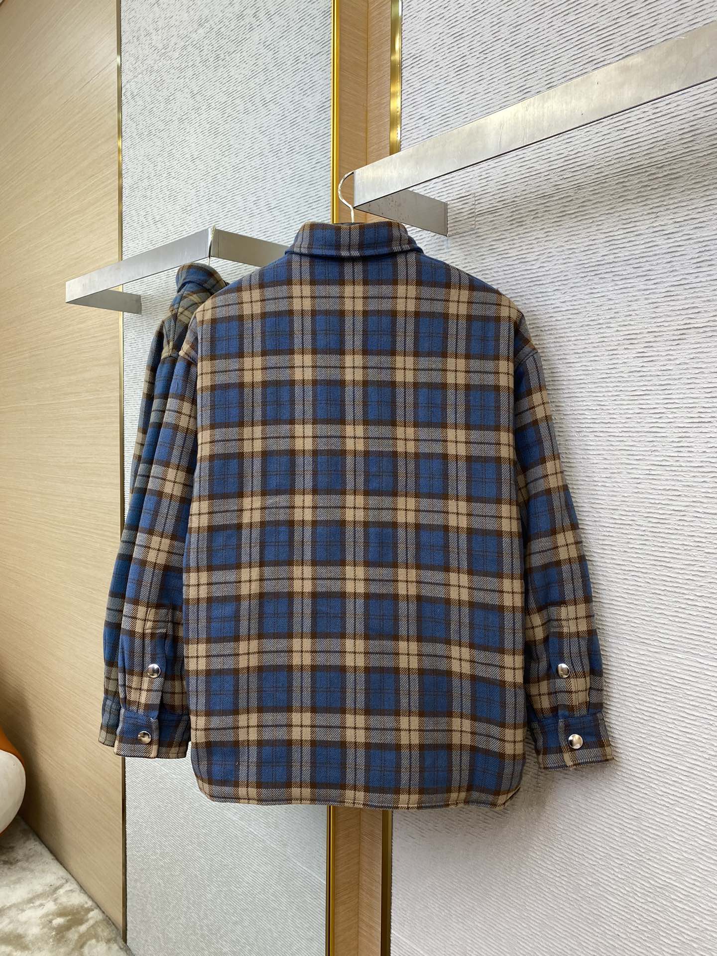 체인2호/프라다 남성 무늬 코트 면복