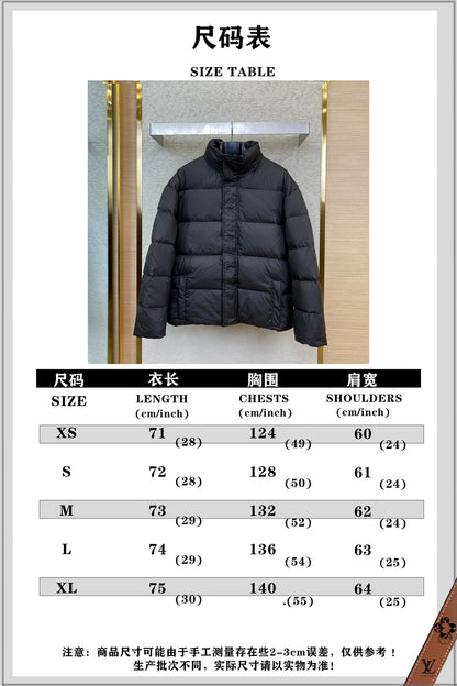 체인2호/발렌시아가 남여 자수 패딩 코트