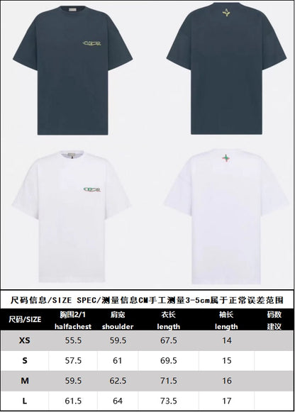 R공장 /디올 남성 반팔 티셔츠