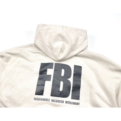 계단집/발렌시아가 남성 FBI 지퍼 후드티