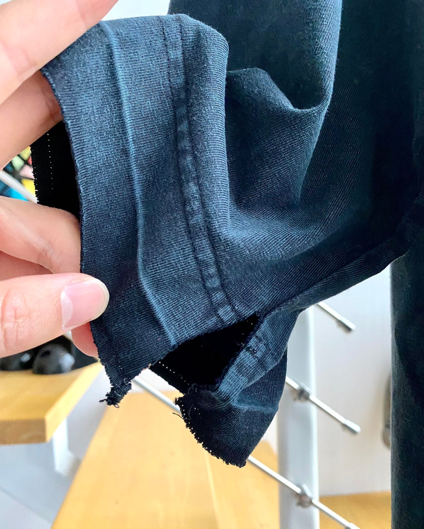계단집/발렌시아가 남여 알파벳 반팔 티셔츠