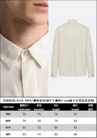 R공장 / 디올 남성 셔츠