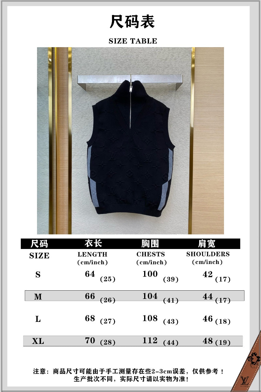 체인2호/루이비통 남성 니트 조끼