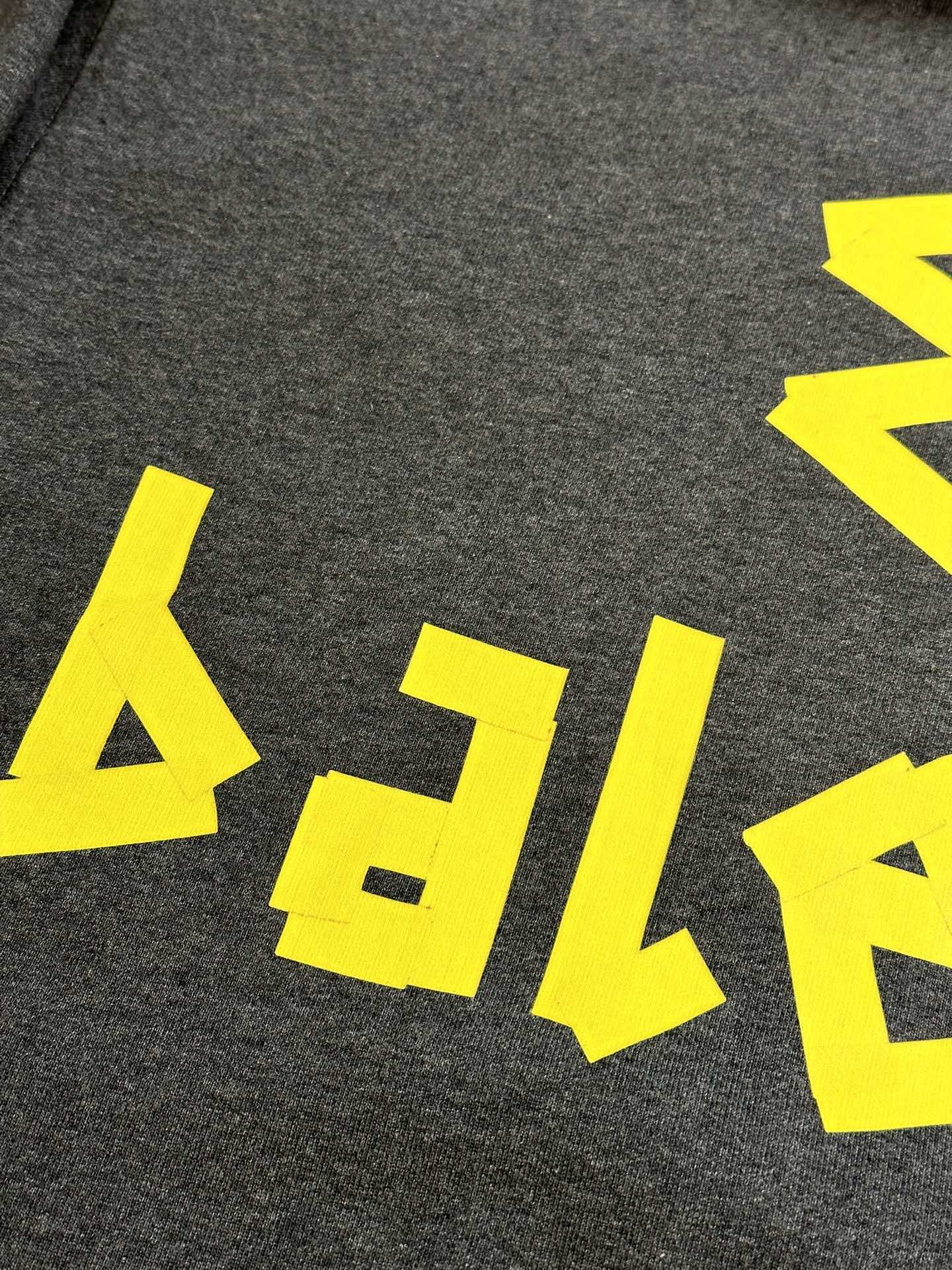 체인2호/발렌시아가 남여 알파벳 프린트 후드