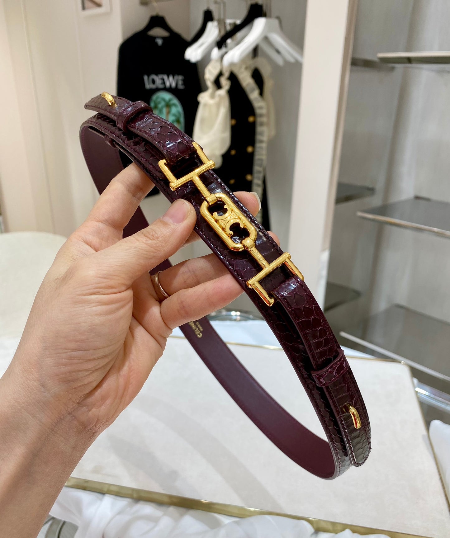 셀린느 벨트