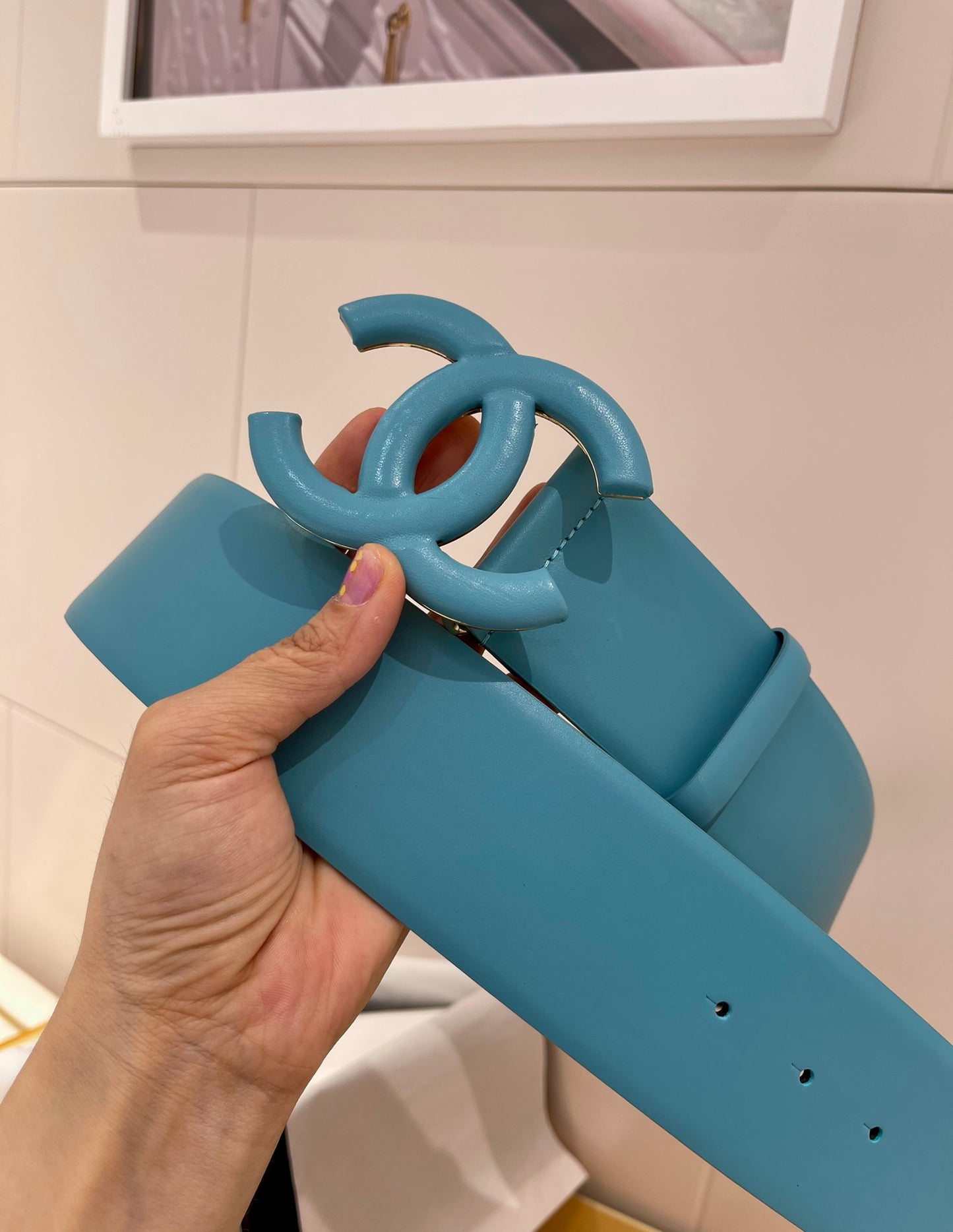 여자 샤넬 벨트