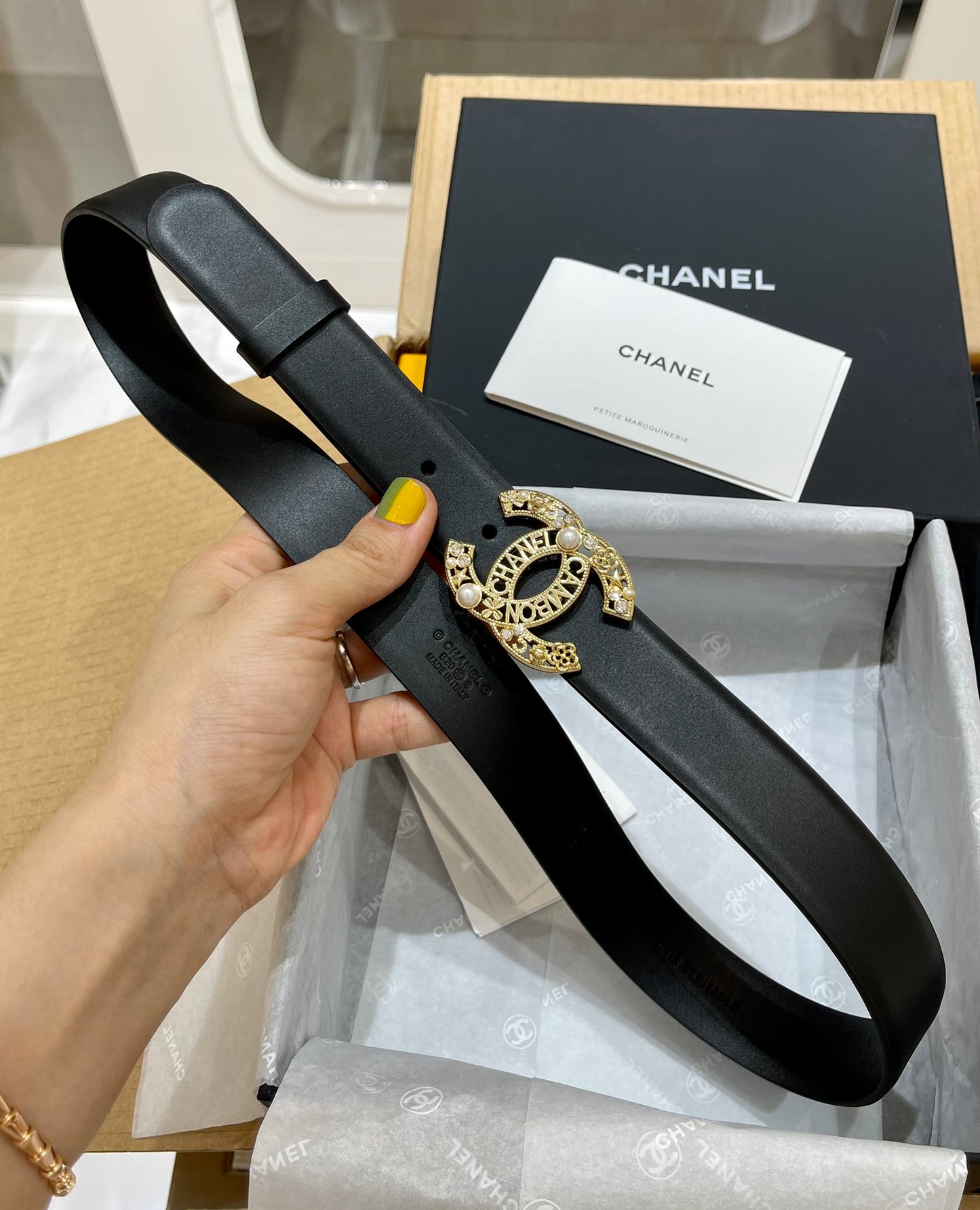 여자 샤넬 벨트