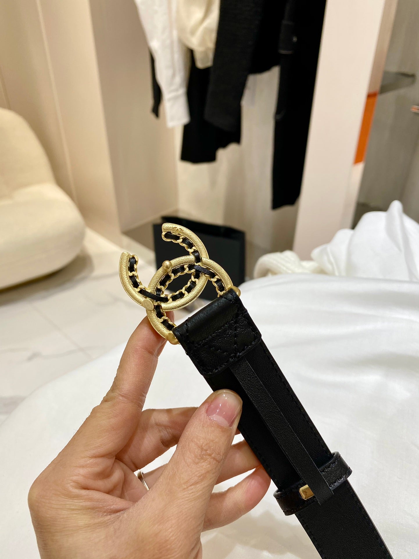 여자 샤넬 벨트