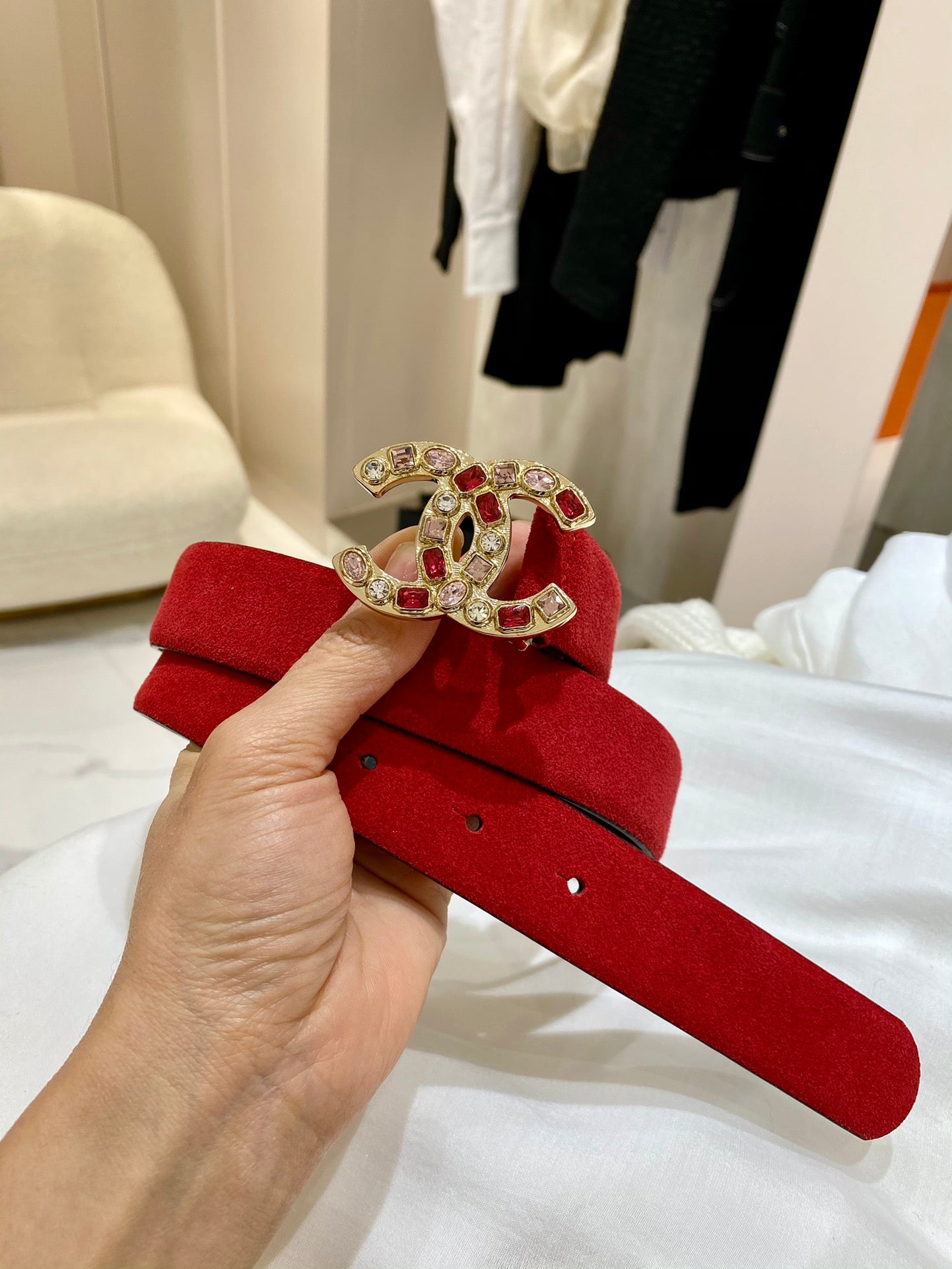 여자 샤넬 벨트
