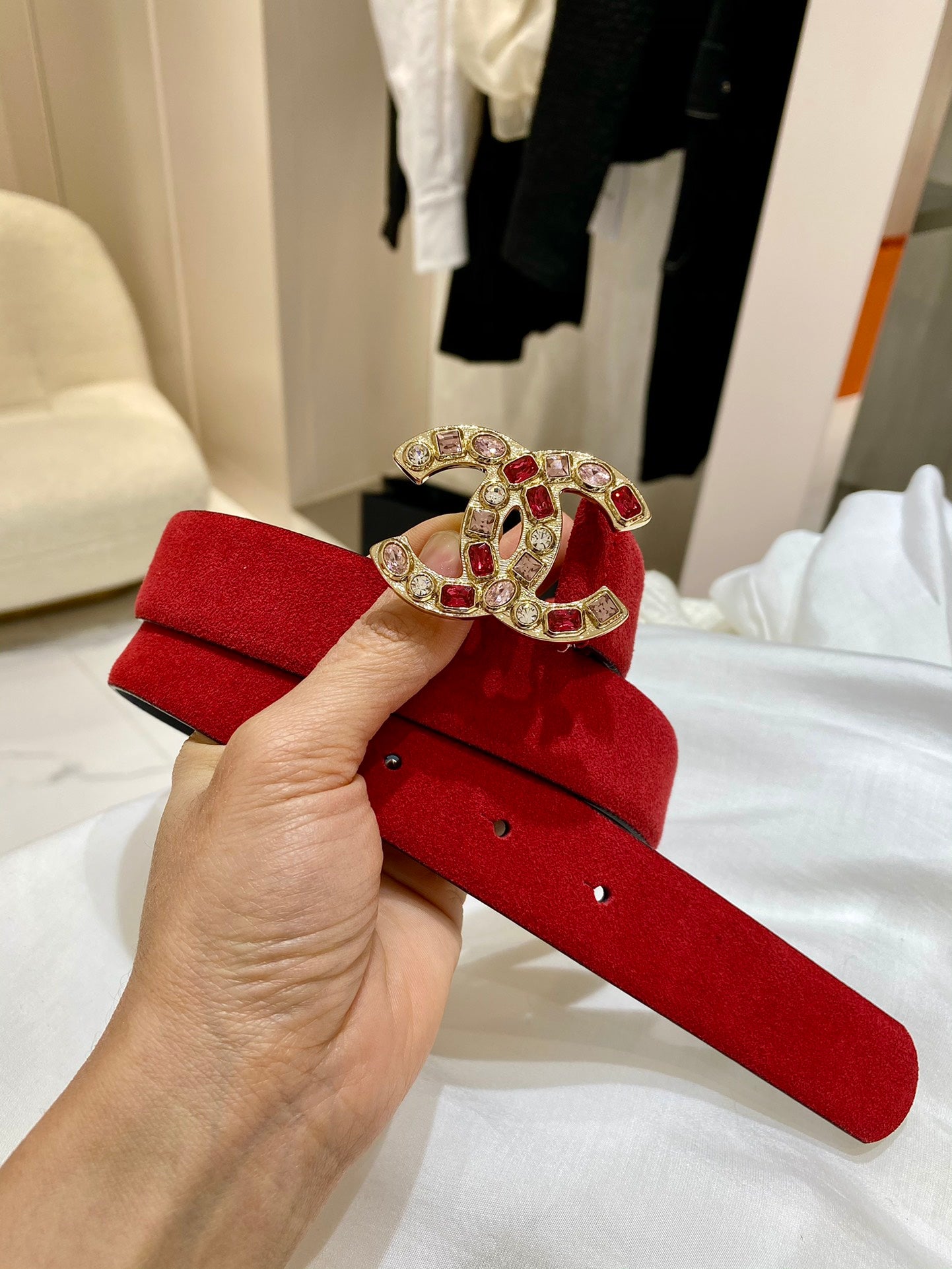 여자 샤넬 벨트