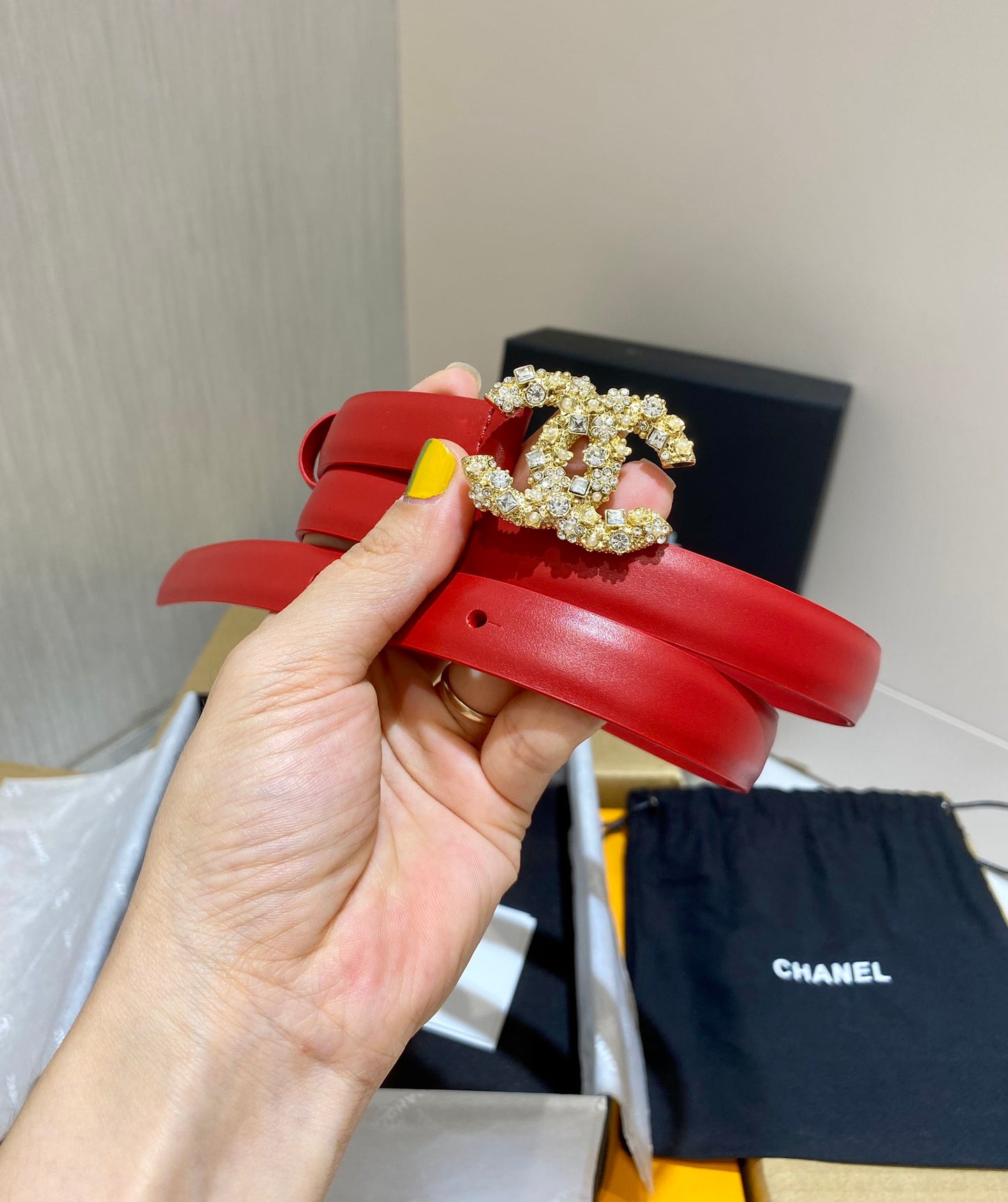 여자 샤넬 벨트