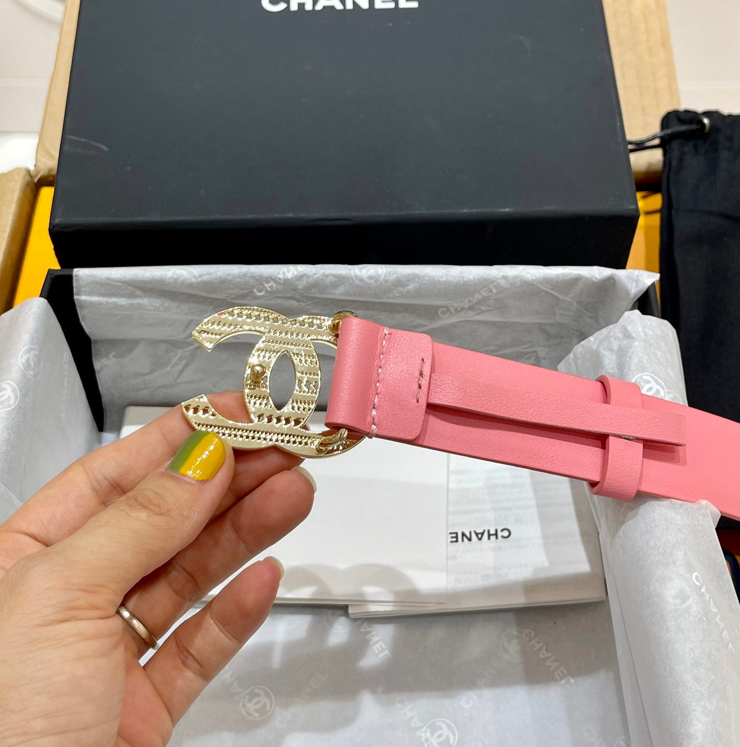 여자 샤넬 벨트