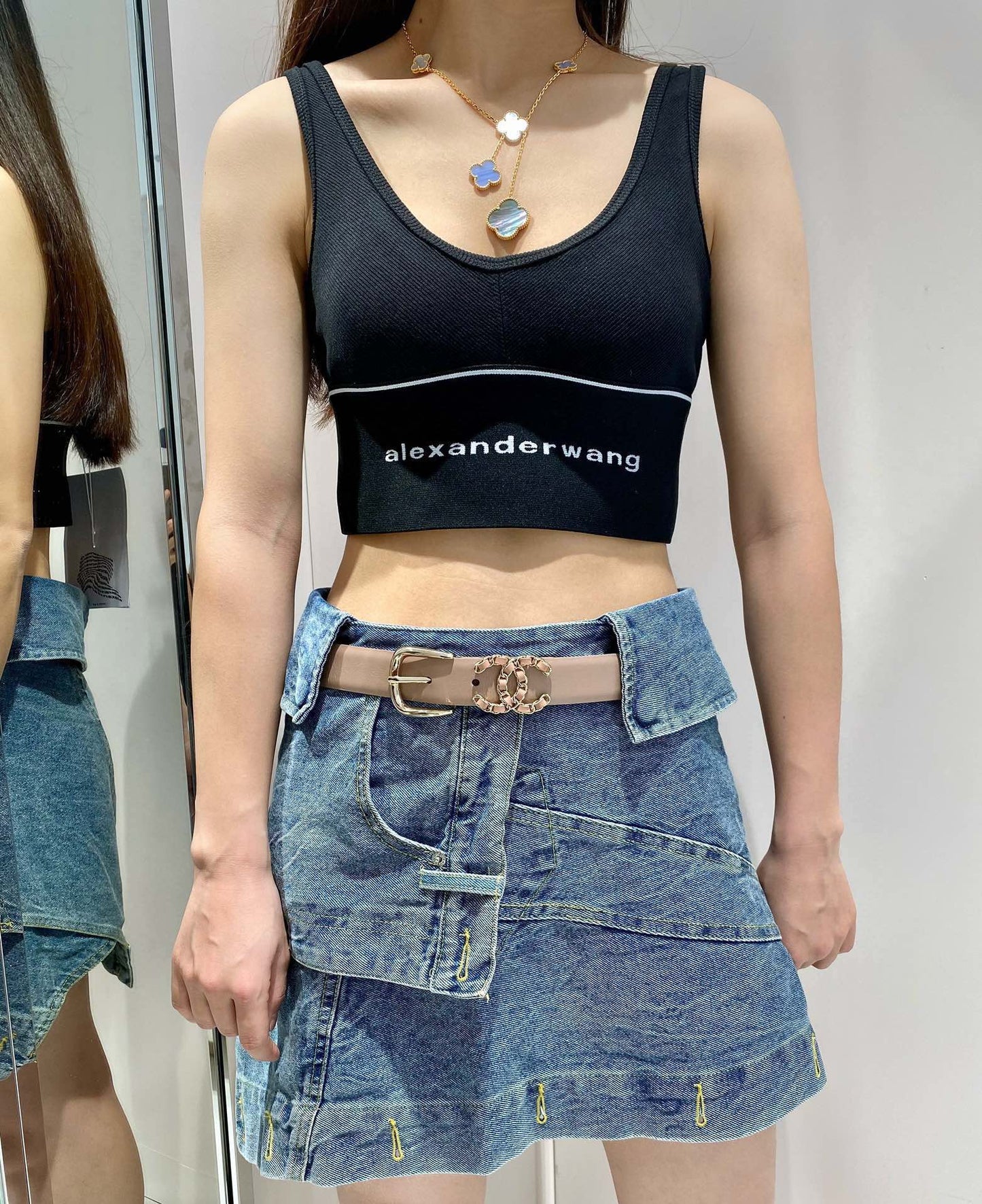 여자 샤넬 벨트