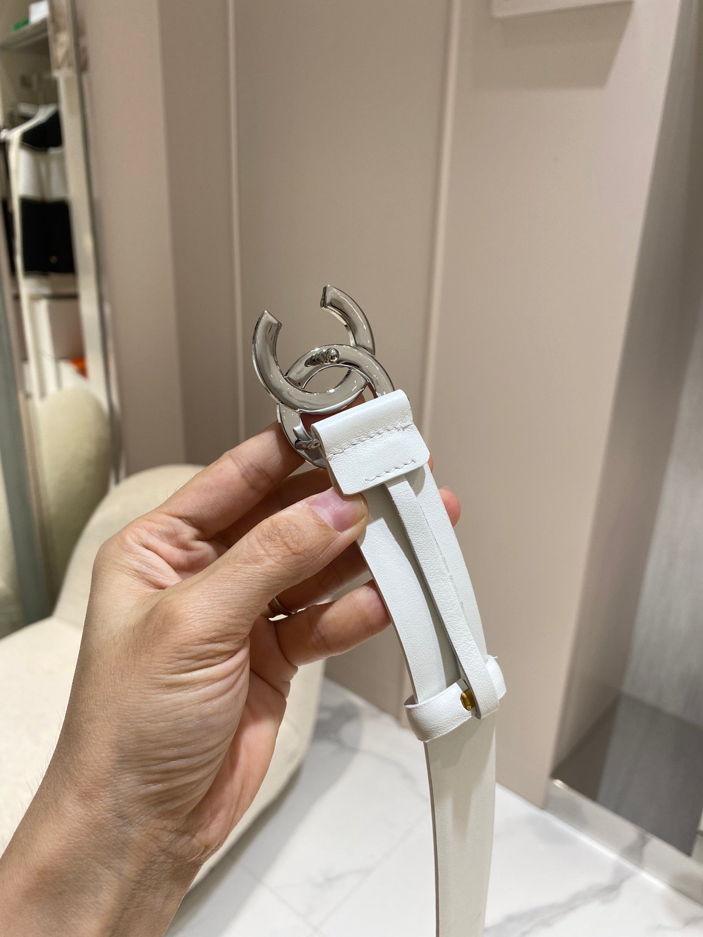 여자 샤넬 벨트