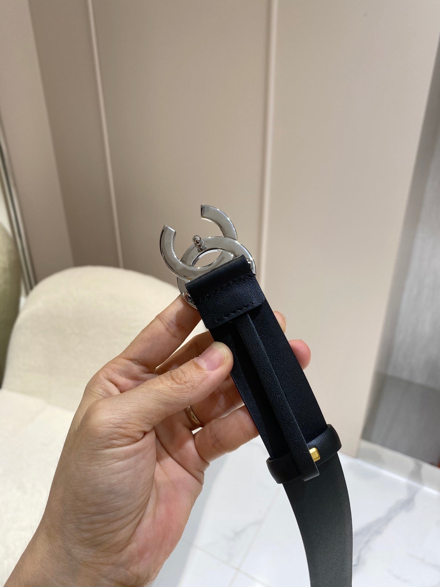 여자 샤넬 벨트