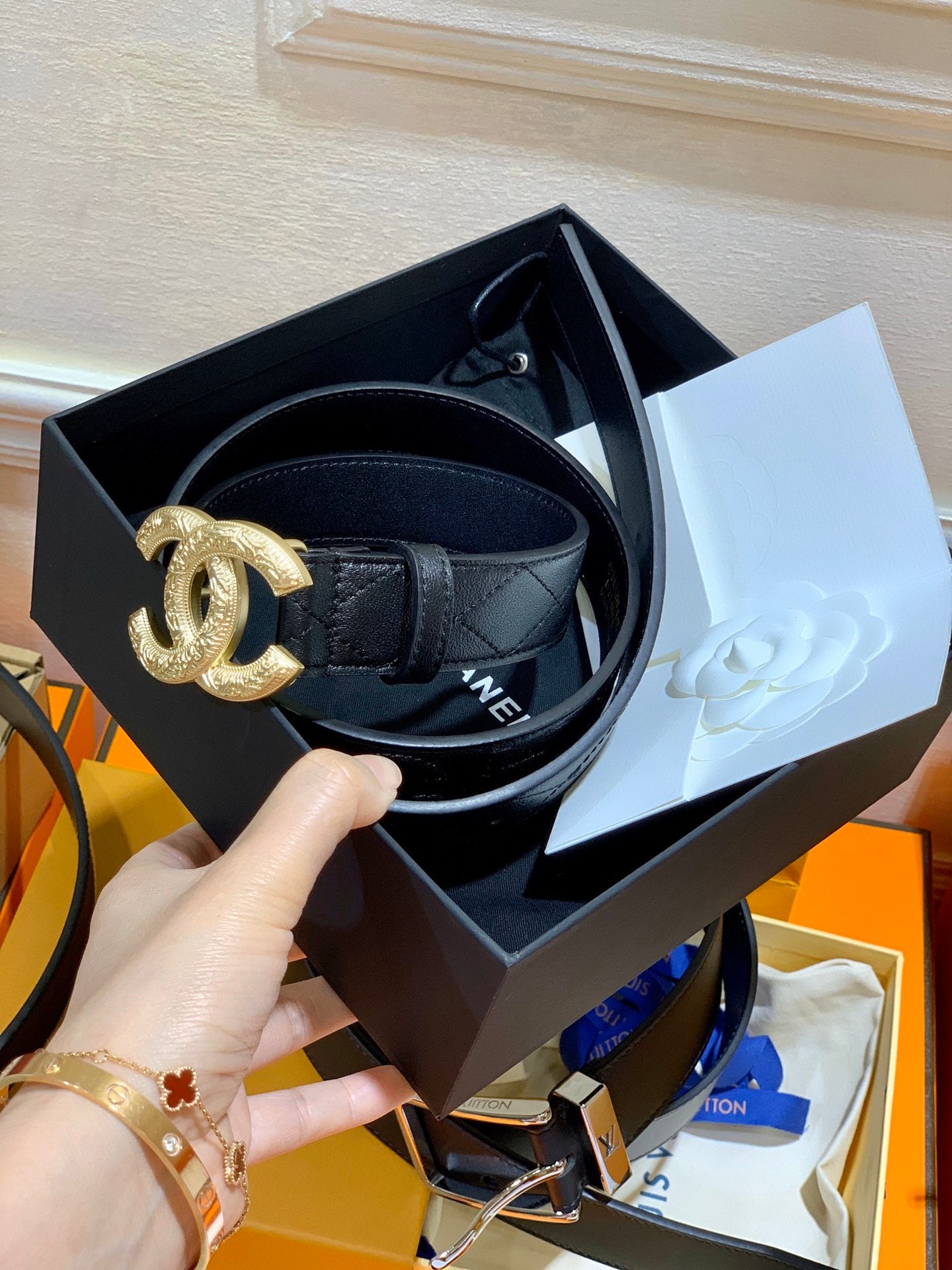 여자 샤넬 벨트