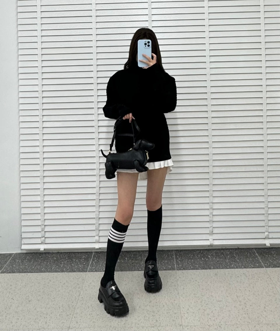 GTR셀러/보테가베네타 여성 실크 터틀넥