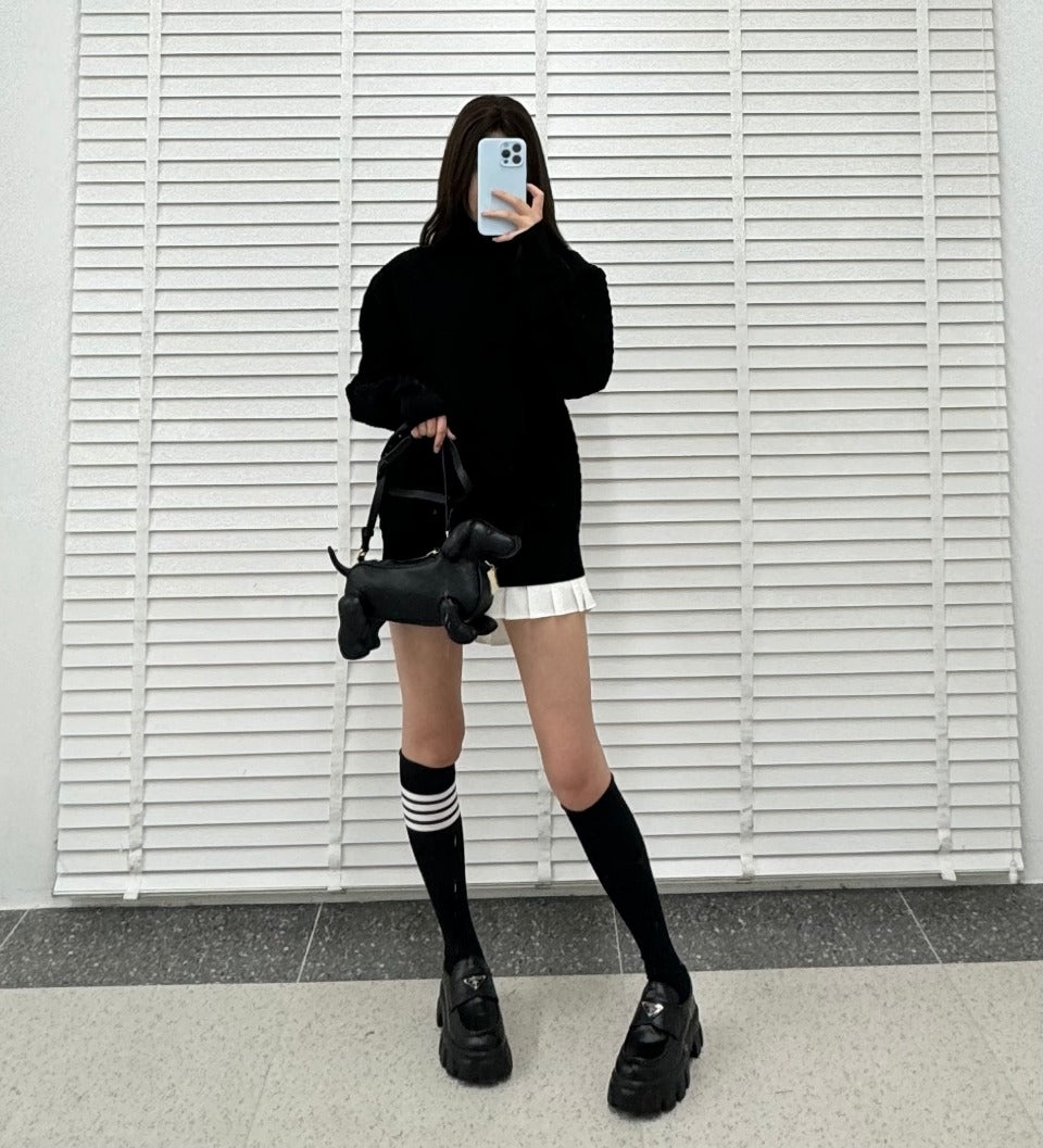 GTR셀러/보테가베네타 여성 실크 터틀넥