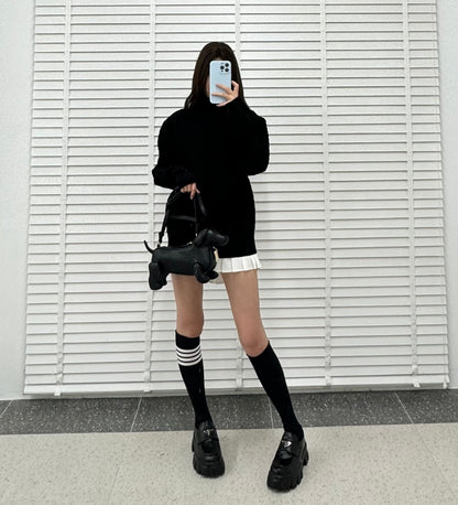 GTR셀러/보테가베네타 여성 실크 터틀넥