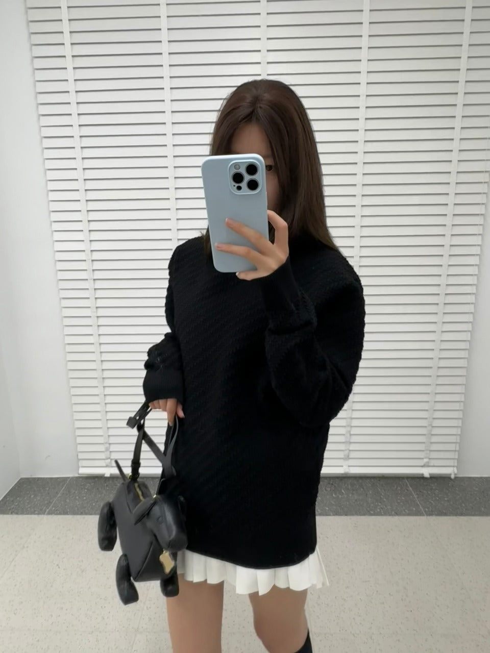 GTR셀러/보테가베네타 여성 실크 터틀넥
