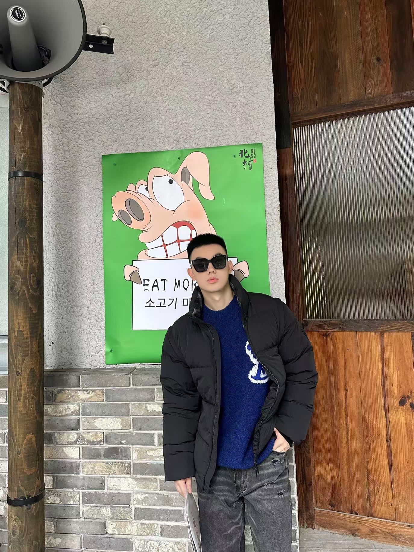GTR셀러/ 버버리 남성 탈부착 가능한 소매 패딩