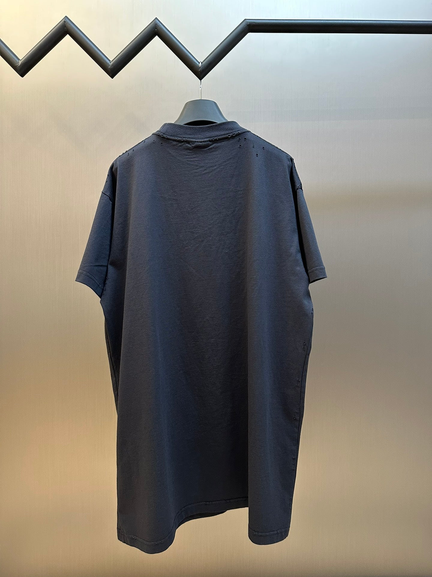 체인2호/발렌시아가 남성 알파벳 프린트 반팔