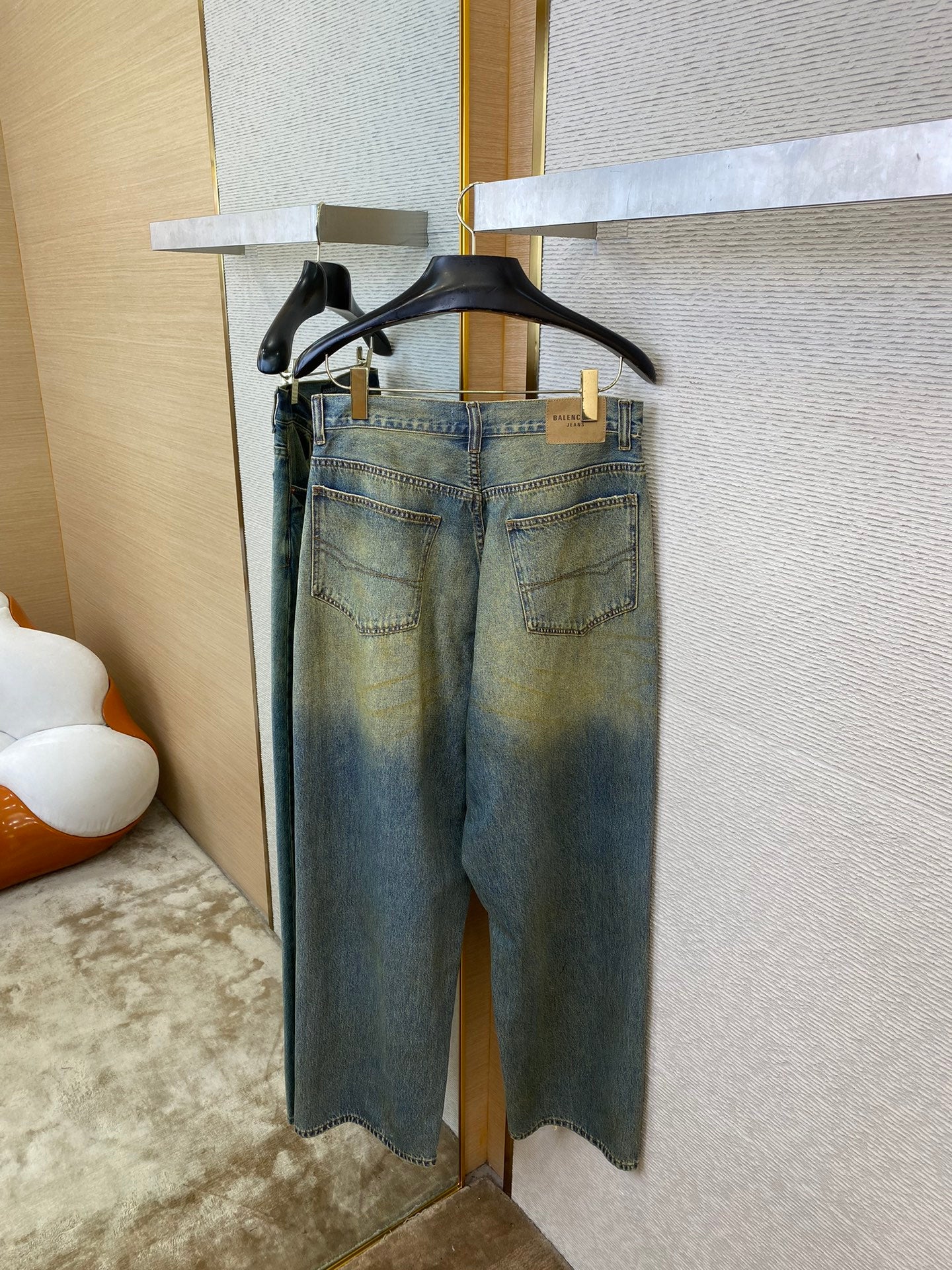 체인2호/발렌시아가 남성 청바지