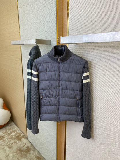 체인2호/몽*레어 남성 로고 재킷 다운 재킷