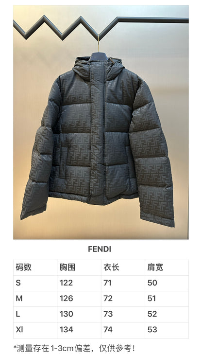 체인2호/펜디 남성 후드 패딩
