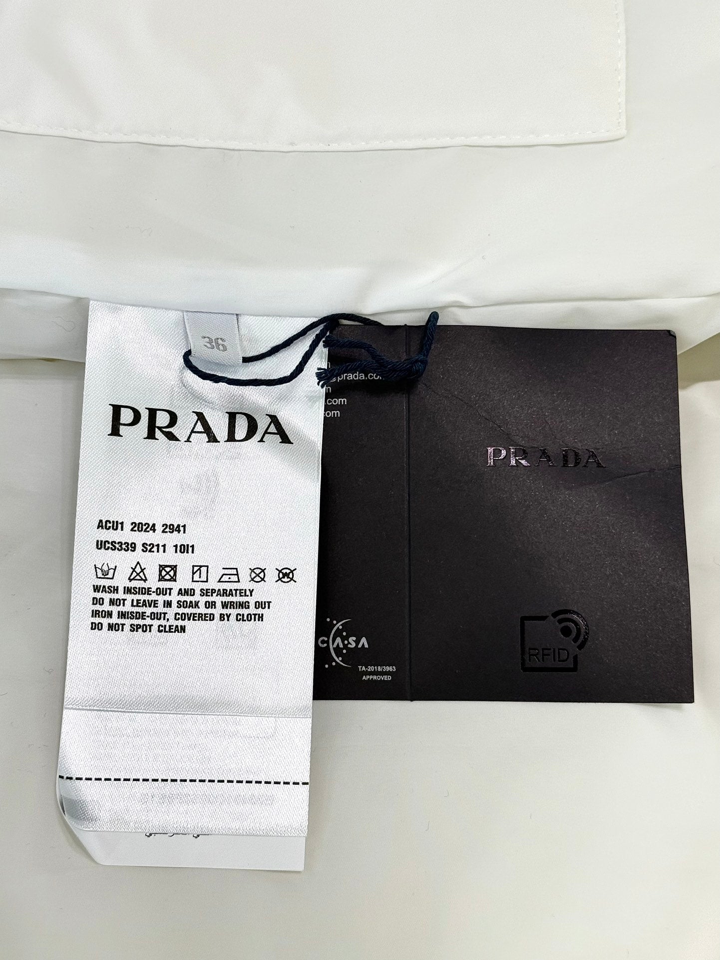 체인2호/프라다 남성 나일론 코트