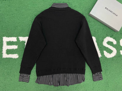 R공장 / 발렌시아가 남성 Neck Sweater 니트