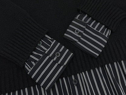 R공장 / 발렌시아가 남성 Neck Sweater 니트