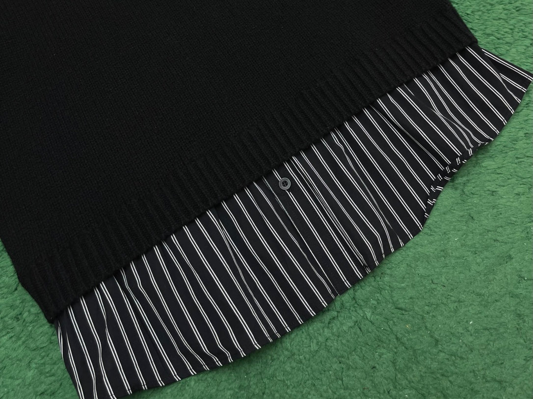 R공장 / 발렌시아가 남성 Neck Sweater 니트